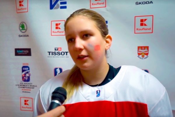 Eliška Vaněčková - MS U18 2020 - Bratislava
